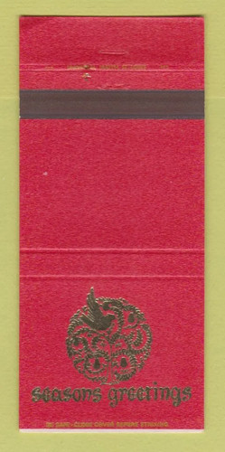 Matchbook cover cabarrus - matchbook,