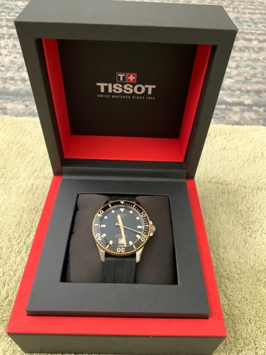 Tissot seastar black - tissot,