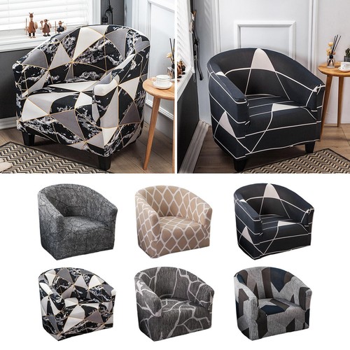Club chair slipcover polyester - club,