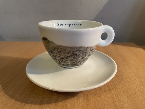 Illy espresso coffee cup and - espresso,