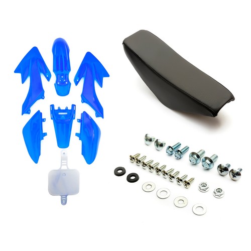 Non genuine blue plastics seat - genuine,