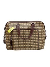 Orla Kiely Men's Bag Brown Geometric 100% Other Briefcase/Document Case