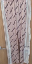 Womens Adidas Originals "LogoMania" Side Popper Track Pants Size 14 - Adibreak 