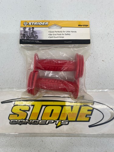 New strider bike grips red - strider,