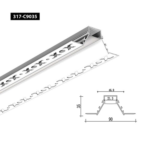 Led profile aluminium - 2m,