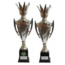 Personalised Silver Crown Cup