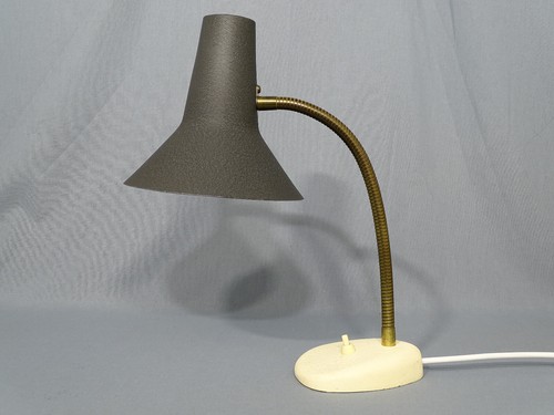 50s shrink lacquer - table, lamp