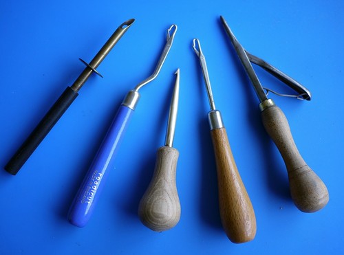Vintage rug making tools - vintage,