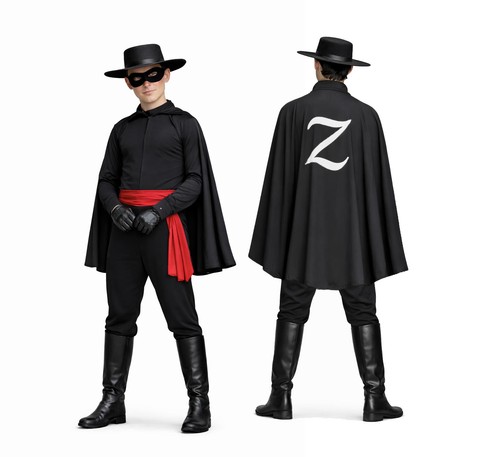 Adults masked avenger zorro - adults,