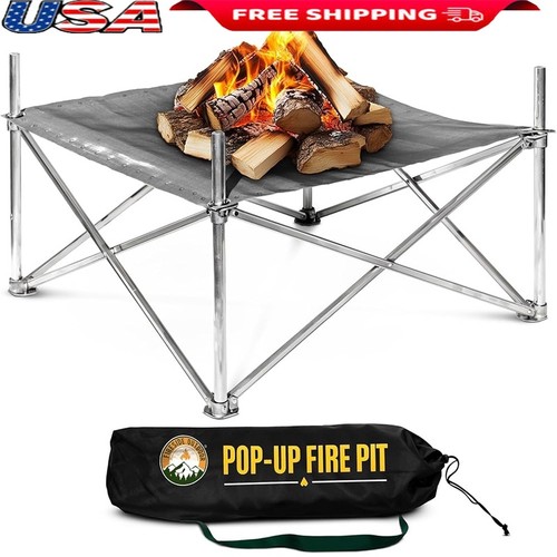 Portable outdoor fire pit - outdoor,