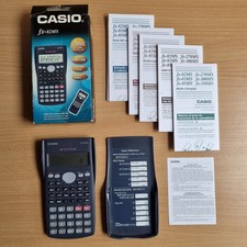 CASIO FX-82MS Scientific Calculator Tested & Working With Manual And Box