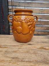 Rumtopf Jar West Germany Vintage Pottery Keramik