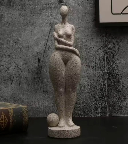 Fat plump woman mold candle - fat,plump,