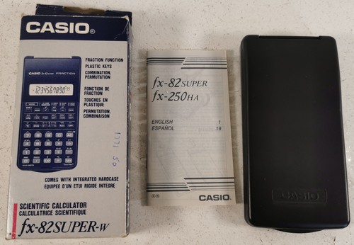 Casio super w scientific - casio, super-w