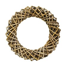 Rattan wreath 40cm diameter - wreath,