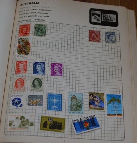 Stamp collection album world - stamp,