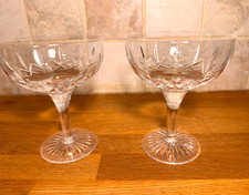 Set of 2 Cut Crystal Vintage