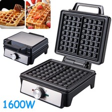 1600W Deep Fill Waffle Maker