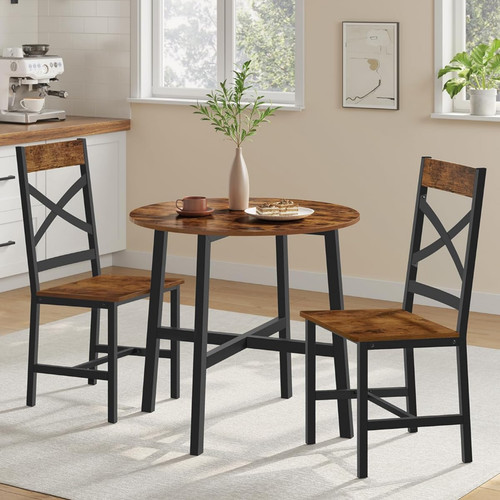 Small table and chairs set - table,