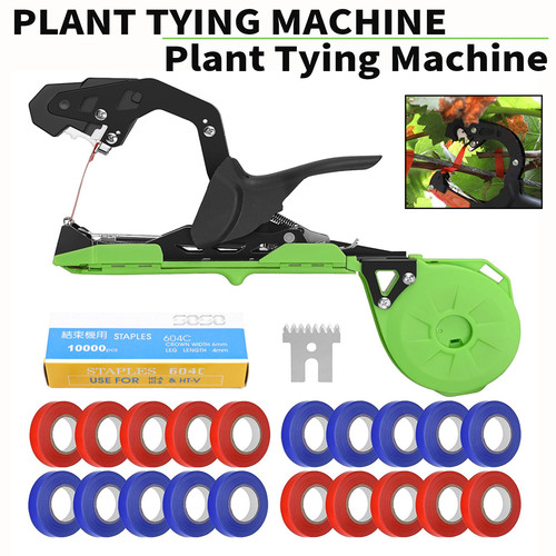 Plant tying machine - tying,