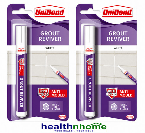 Unibond grout reviver pen - 2x,