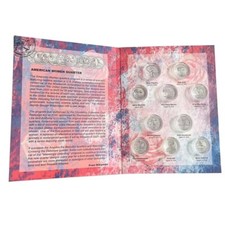 American Women Quarter Coin Folder 2022 - 2023 Date Set Whitman Album