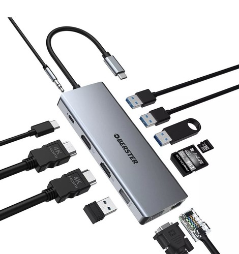 Usb hub docking station - c,