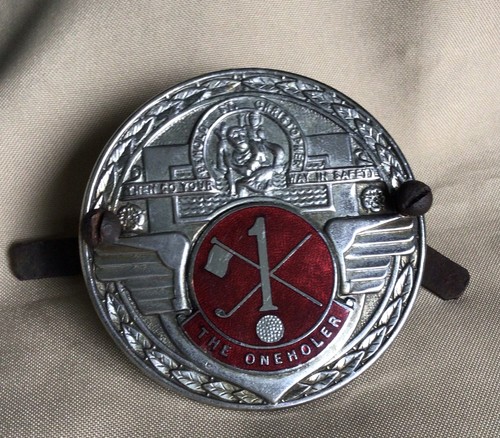 Vintage car grill badge - car, the