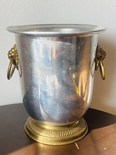 Silver and gold champagne - silver, champagne,
