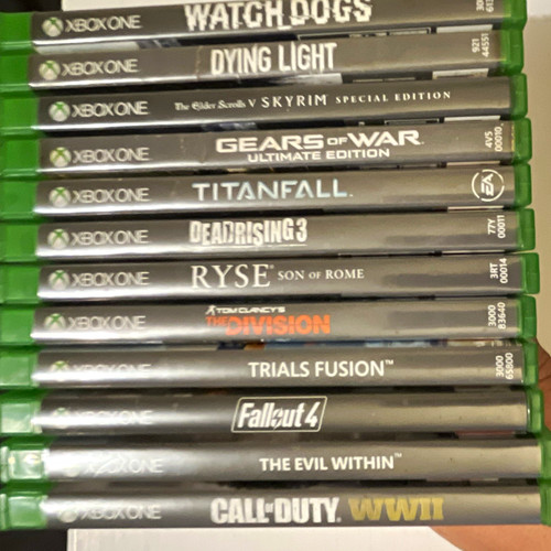 Xbox one job lot - of, games