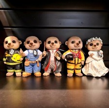 Meerkat Indoor/Outdoor Ornaments Professionals Decoration Gift Boxed UK seller✨