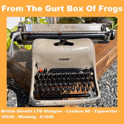 British olivetti ltd glasgow - olivetti,
