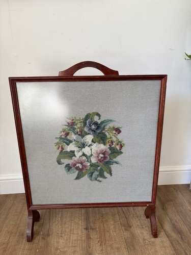 Vintage embroidered tapestry - vintage,