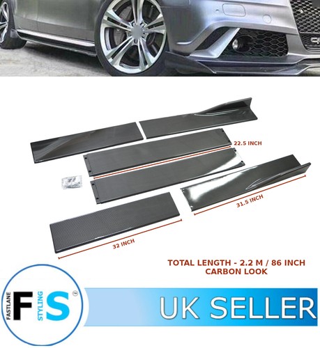 Universal side skirt extension - side,