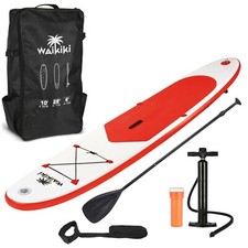 Stand Up Red Outdoor Surfboard