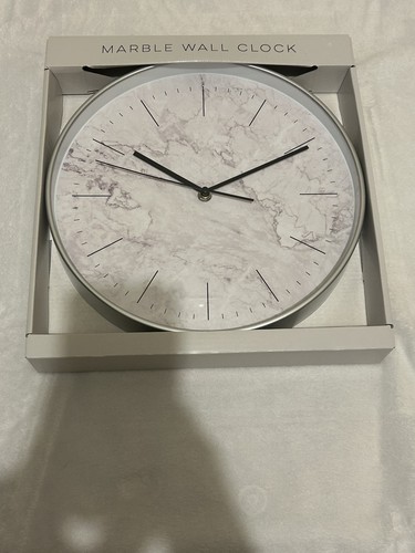 Marble wall clock brand - brand, new