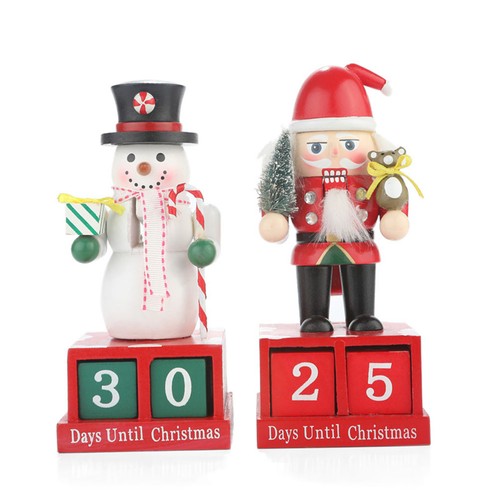 Christmas wooden advent - wooden,