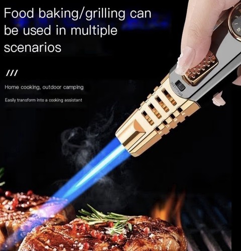 Jet flame lighter kitchen bbq - flame,