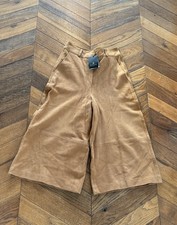 BNWT Massimo Dutti Tan Suede