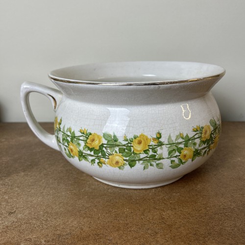 Antique edwardian chamber pot - antique,