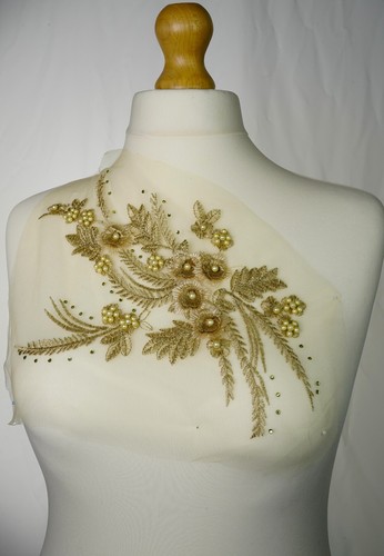 Flower embroidery bridal - flower,