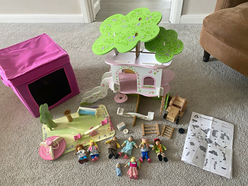 Elc rosebud wooden - wooden, house