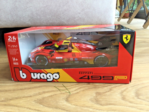 Burago ferrari 499p 24 le - 1:24,