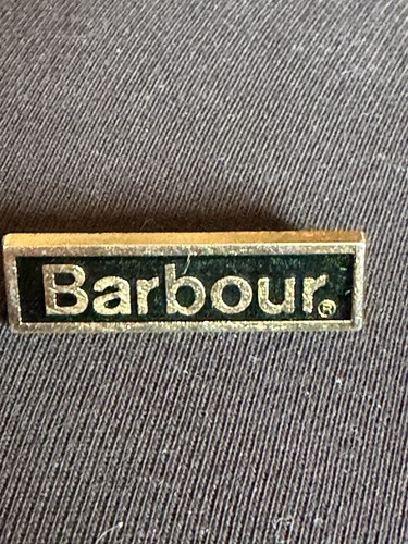 Vintage barbour pin badge - barbour,