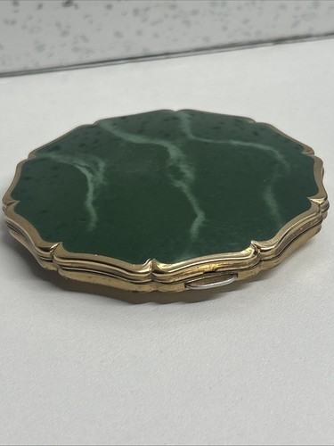 Vintage powder compact mirror - powder,