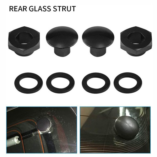 Rear glass strut hardware - glass,