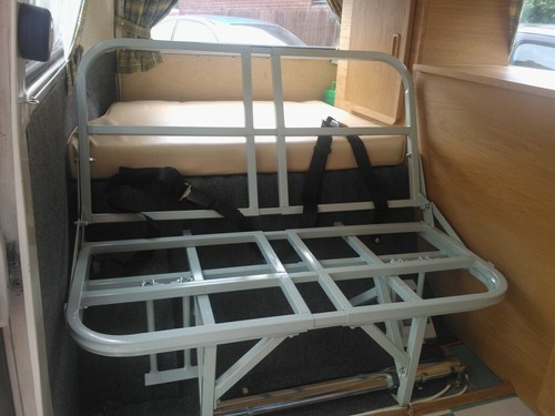 Type bus bed frame rock - bed, n