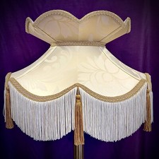 Cream Gold Brocade Victorian