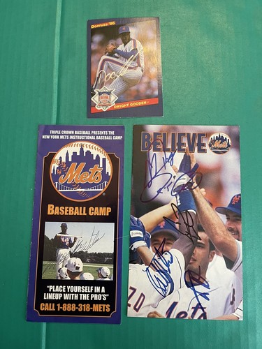 New york mets signed - new,