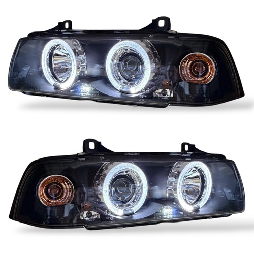 Lhd projector headlights pair - headlights,
